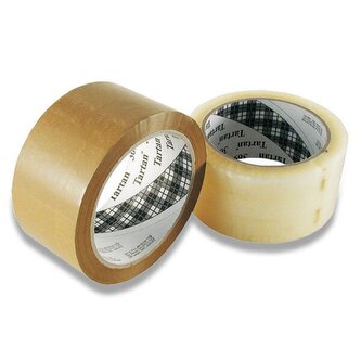 Samolepicí páska Tartan 369, 50 mm x 66 m - hnědá