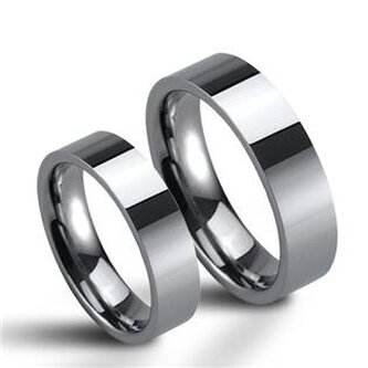 NWF1062 NWF1062 Wolframové snubní prsteny - pár