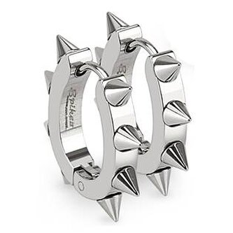 OPN1224-ST Ocelové náušnice s ostny