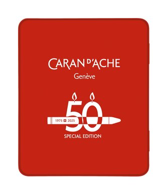 Akvarelové pastely "Neocolor II", 50-years Darkl, 10 barev, CARAN D'ACHE 7500.919