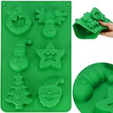 Forma na cukroví silikonová 30x17 cm SPRINGOS KI0124 zelená