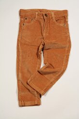 kalhoty manžestrové, Sobe, 15KECPAN601, hnědá - 104