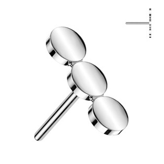 TIT1512 Ozdobná část k PUSH IN piercingu TITAN