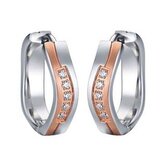 AN0003 Ocelové náušnice se zirkony