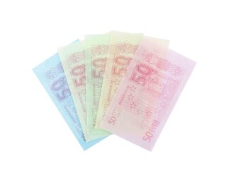 Euro papír-jedlé oplatkové bankovky/400 ks