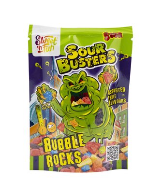 Sour Busters bubble rocks / 12 ks