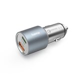 Hama rychlá USB nabíječka do vozidla USB-C PD, USB-A QC, 38 W