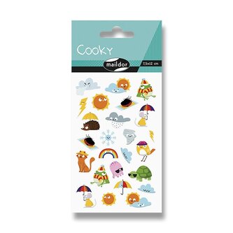 Samolepky Maildor 3D Cooky - Počasí
