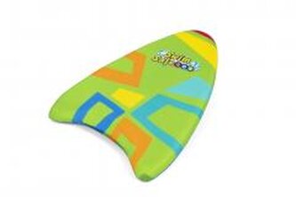 Deska do nauki pływania zielona