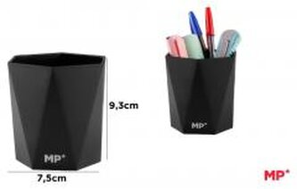 Pojemnik na długopisy czarny