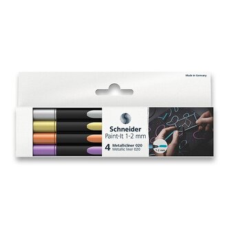 Liner Schneider Paint-it 020 Metallic - sada 4 ks