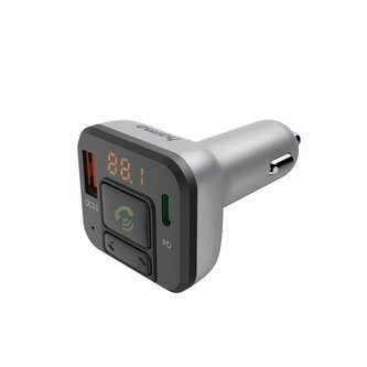 Hama FM transmitter s Bluetooth a funkcí handsfree, USB-A, USB-C Hama FM transmitter s Bluetooth a funkcí handsfree, USB-A, USB-C