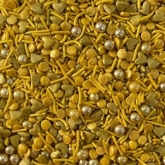 Cukrové zdobení zlatý poklad 80g - I LOVE CAKES