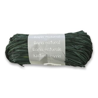 Dárkový provázek Clairefontaine - tmavě zelený