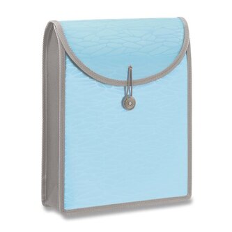 Aktovka na dokumenty Foldermate Nest Pastel, A4 - modrá