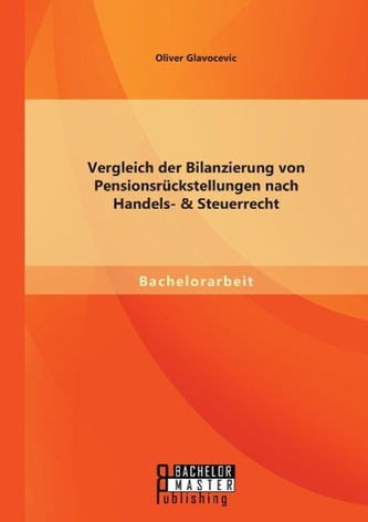 Vergleich der Bilanzierung von Pensionsrückstellungen nach Handels- & Steuerrecht