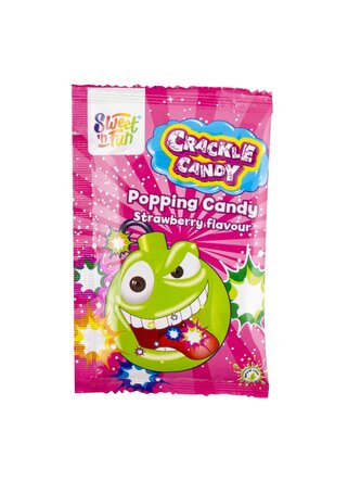 Crackle Candy strawberry / 50 ks