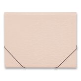 Tříchlopňové desky s gumou Foldermate Nest Pastel, A4 - růžová