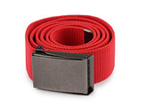 Pásek pružný šíře 3,8 cm unisex - 1 ks - 9 červená