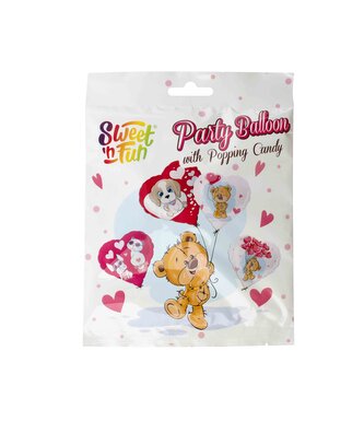 Party Balloon with Popping Candy / 24 ks
