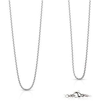 OPE1098-020-65 Ocelový řetízek šíře 2 mm