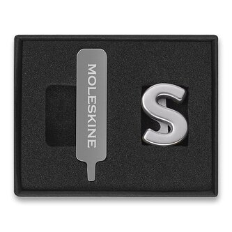 Ozdoba na zápisník Moleskine, písmena abecedy - písmeno S