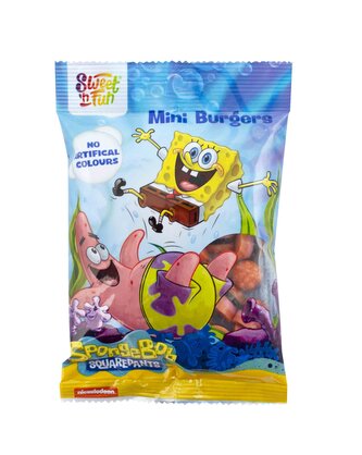 Sponge Bob Mini Burger in bag / 24 ks