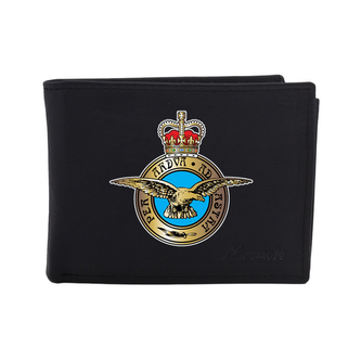 Kožená peněženka Striker R.A.F. - černá