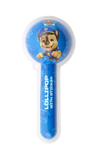 Paw Patrol Lollipop with Sticker / 12 ks