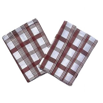 SVITAP sleep well Utěrka Extra savá 50x70 cm Káro bordó 3 ks