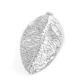 OPP1401 Ocelový přívěšek - list