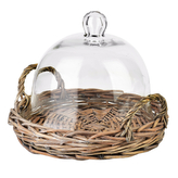 GUSTAV Taca ze szklaną pokrywą