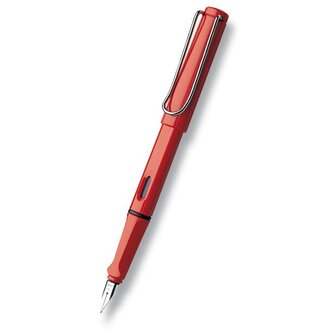 Plnicí pero Lamy Safari Shiny Red - hrot F