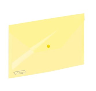 Koperta A4 na zatrzask żółta GRAND