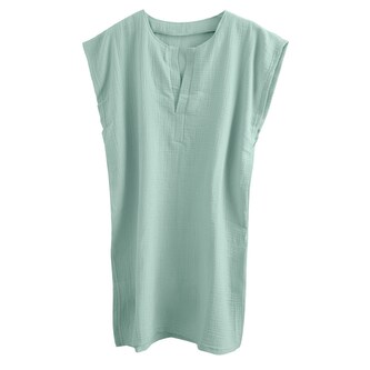 Mušelínové pončo Mommy mint - velikost S/M