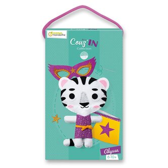 Kreativní sada Avenue Mandarine Dětské šití - tygřice Alyssa