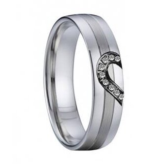 AN1029-D-51 AN1029 Dámský snubní ocelový prsten