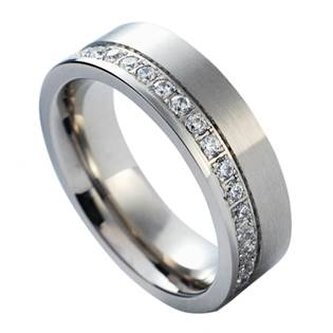 NSS1012-Zr-61 NSS1012 Dámský snubní prsten se zirkony