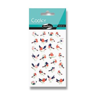 Samolepky Maildor 3D Cooky - Ptáčci