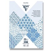 Sada papírů Clairefontaine Origami Shibory A4 - 20 listů