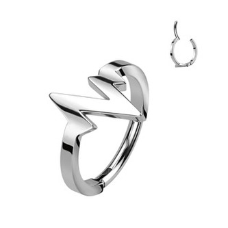 SG113ST-1208 Ocelový kruh - helix / cartilage piercing