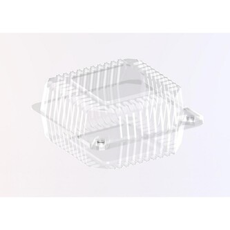 Krabička rPET s víkem 560/460 ml K25 - 50ks