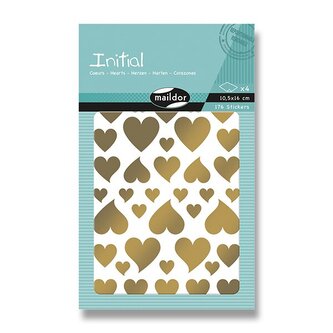 Samolepky Maildor Initial - Srdce