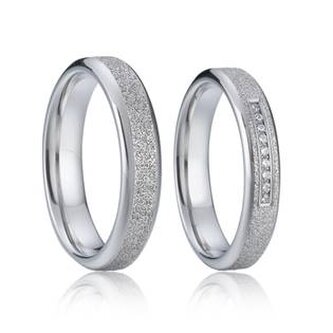 AN1003 AN1003 Snubní prsteny chirurgická ocel - pár