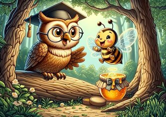 ART PUZZLE Puzzle Moudrá sova 50 dílků