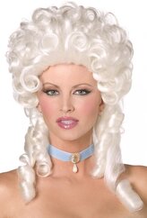 Smiffys Paruka dámská baroko bílá