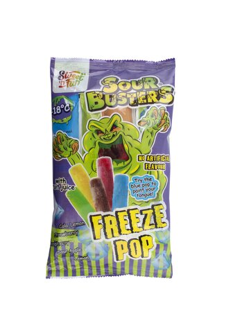 Sour Busters Freeze Pop (10x50ml) / 20 ks