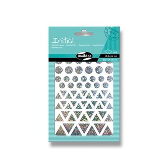 Samolepky Maildor Initial Holographic - Geometrické