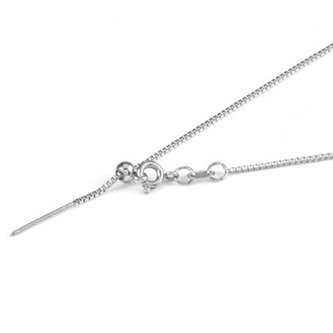 OPE1316-ST Ocelový řetízek - čtvercový, nastavitelná délka