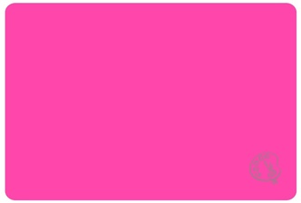 Podkładka do prac plastycznych A3 PP neon różowy, Biurfol
